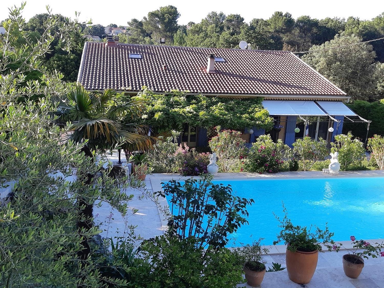 Chambres D'Hotes- Piscine, Spa, Tennis Belcodene Екстериор снимка